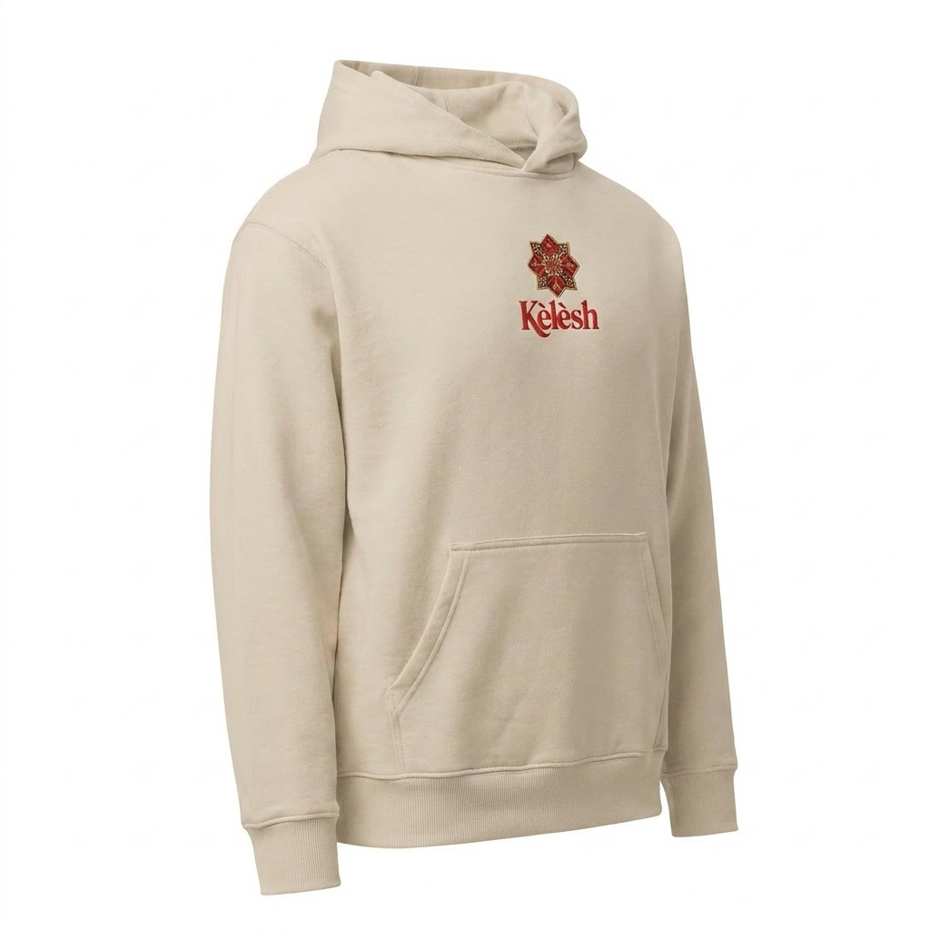 We Red-y Essential Urban Hoodie - Sandshell Side