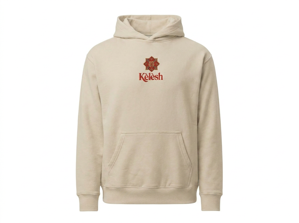 We Red-y Essential Urban Hoodie - Sandshell Front